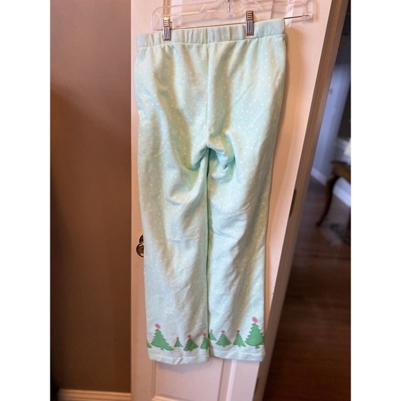 Old Navy Low Waist Green With Trees Flannel Pants‎ Size XXS NWT - Picture 2 of 5